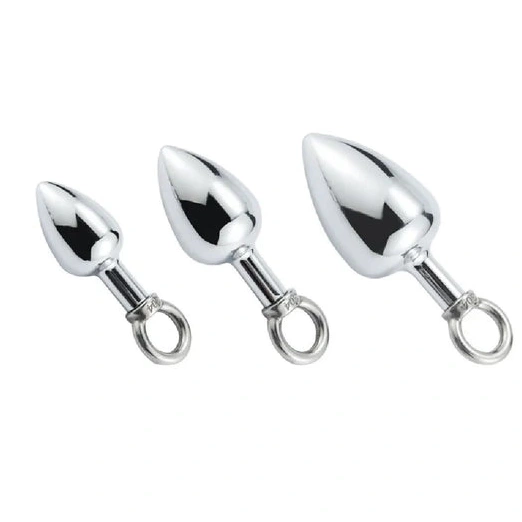 with Stainless DiscreetChoice Ring Hook Cock Set Steel 4663 Anal 0823